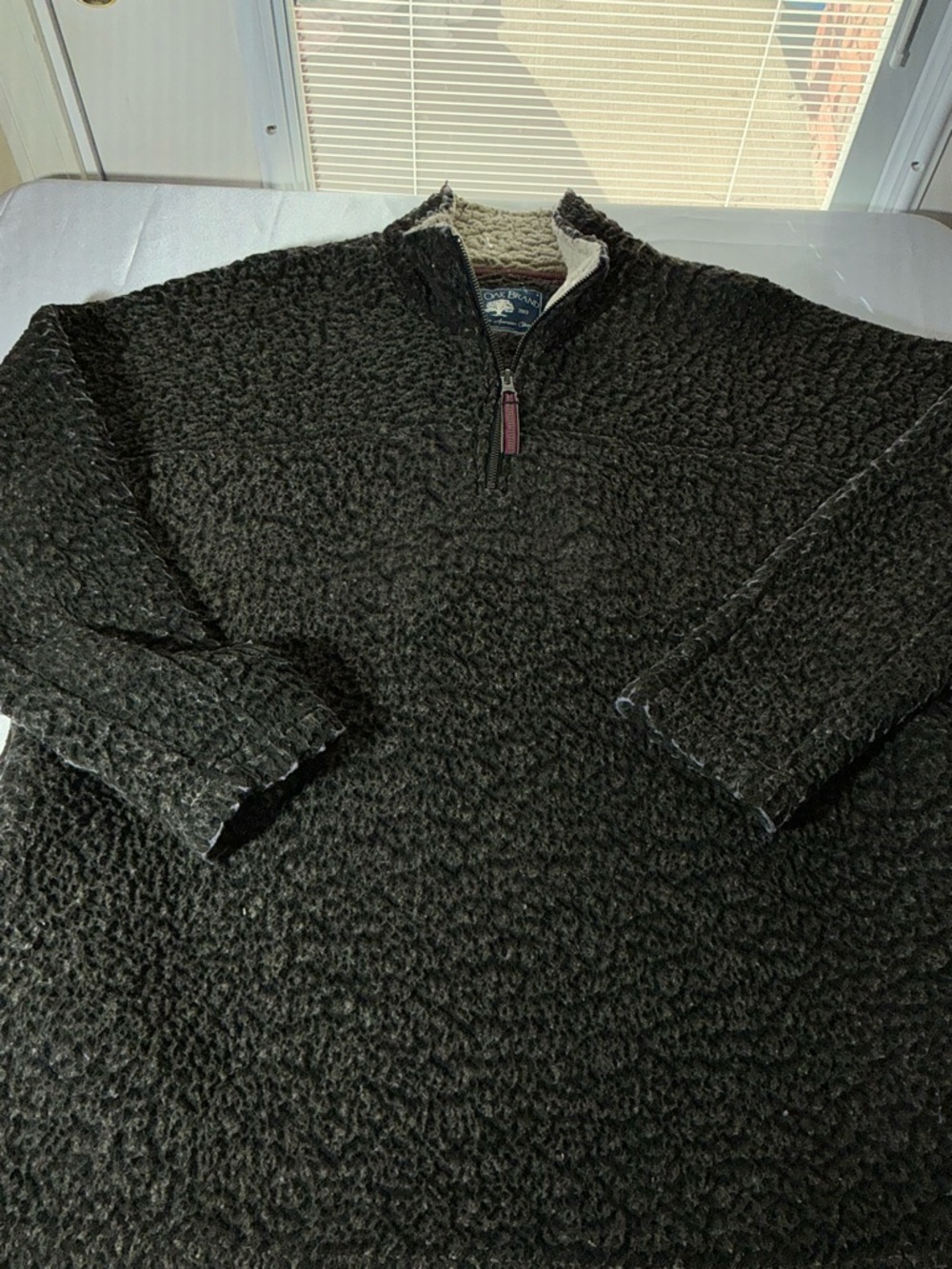 Live Oak Half-Zip Sherpa Pullover Shirt Size XL - Picture 5 of 10
